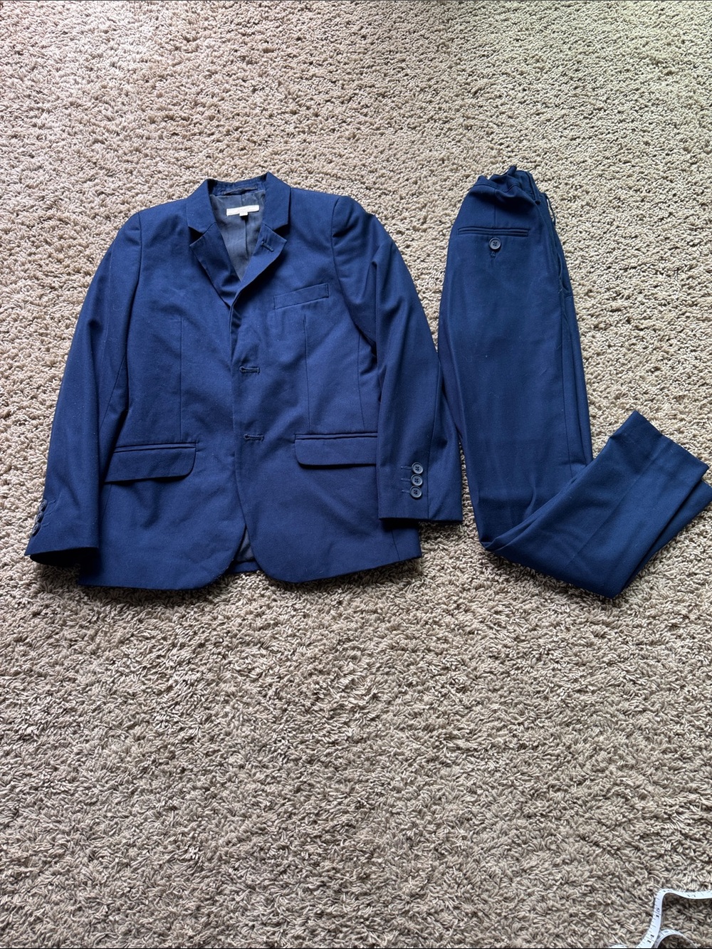 Boys Navy Blue suit size 8
